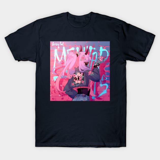 Meptap and the Roses T-Shirt by rosywhitey